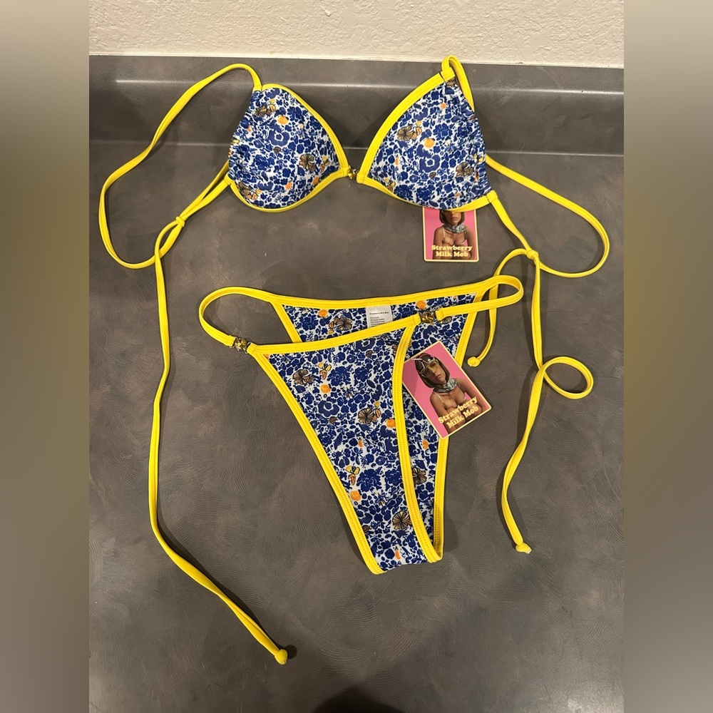 NWT Strawberry Milk Mob Ophelia Bikini